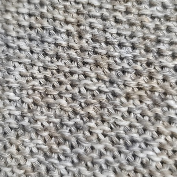 Eskandar Sweater Cardigan Sleeveless Brown Gray Linen O/S Lagenlook Art to Wear - Picture 11 of 11